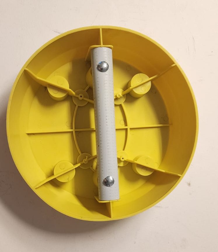 פלסטר 300 – התקן לטיח להגנה על שרוול אויר "4 לקבלת גמר מושלם (התקן רב פעמי בהצמדה מגנטית)