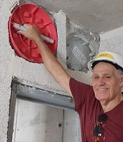 פלסטר 400 - התקן לטיח להגנה על שרוול אויר 