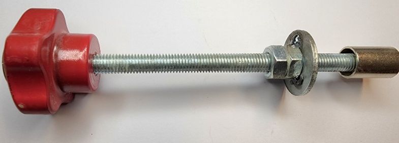 דחפן אטמים לצינור מרירון כולל מעצור לרוחב קיר מבוקש