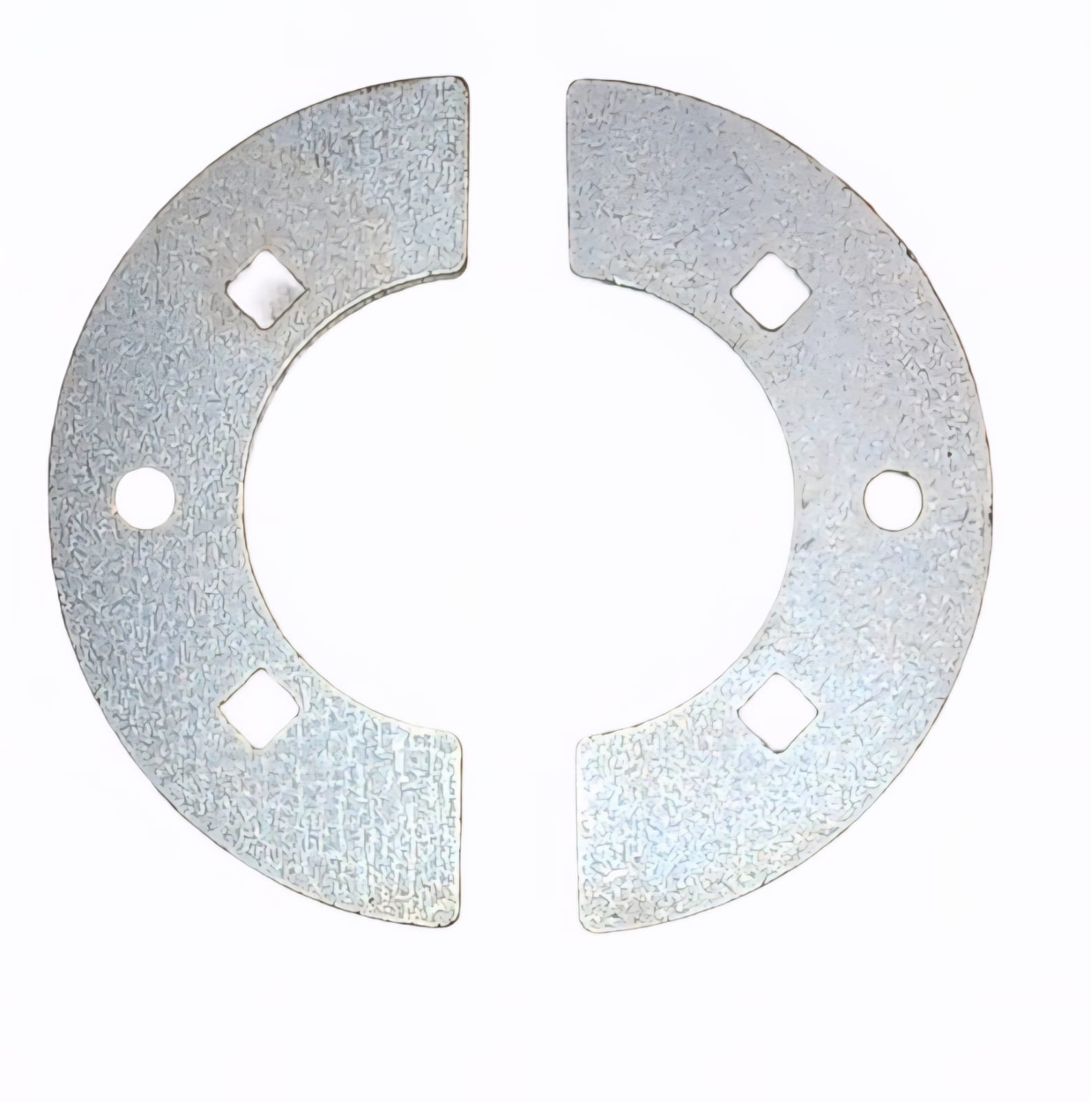 פח חצי ירח. לאטם חרושתי, 99.5 מ"מ 102.5 מ"מ (זוג)